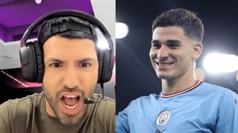 Video Imperdible La Reacción Del Kun Agüero Tras El Golazo De Julián