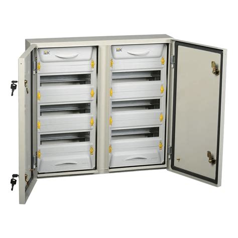 Корпус металлический распределительный ЩРн-2x36з-1 У2 IP54 PRO IEK ...