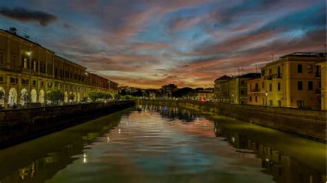 Uno Sguardo Su Senigallia Il Tramonto Di Domenica Sera Di Enrico