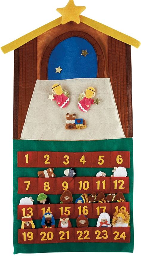 Nativity Advent Calendar Cool Advent Calendars Nativity Calendar
