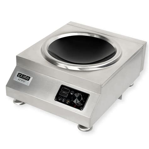 Индукционная настольная плита Iplate VERA wok, серебристый - купить с ...