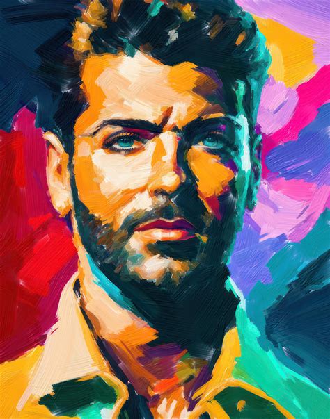 George Michael Brilliant 1 Digital Art By Yury Malkov Fine Art America