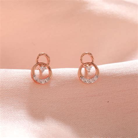 Buy Embrace Diamond Stud Earrings Online Caratlane