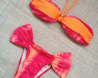 Items Similar To Fringe Bandeau Bikini And Boho Cut Out Bottoms White Size Large On Etsy