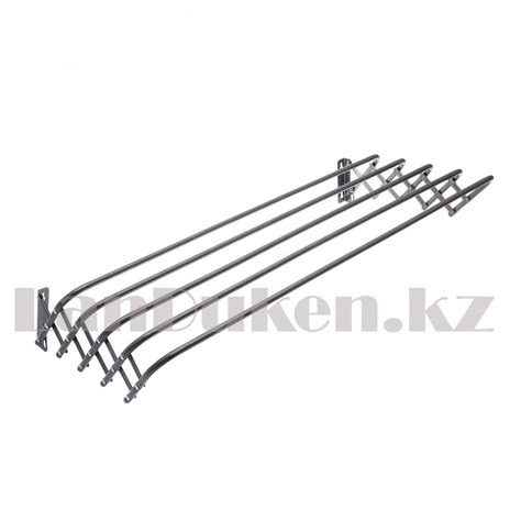 Сушилка гармошка для белья раздвижная настенная Nika 60 см (СН60 ...