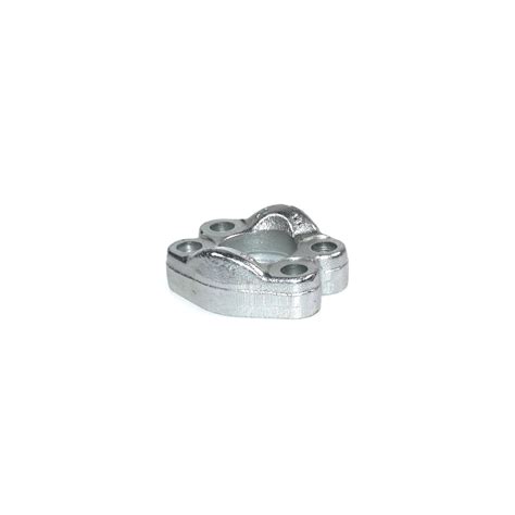 SAE flange clamps with metric threaded fixing holes - Construction