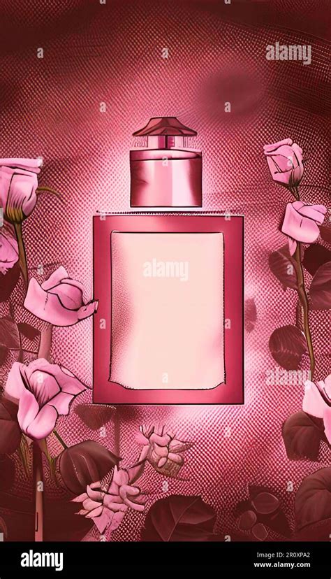 female pink perfume Stock Photo - Alamy
