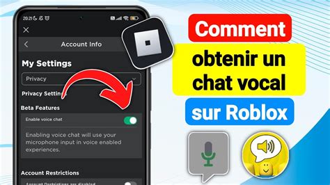 Comment Obtenir Un Chat Vocal Sur Roblox Obtenez Le Chat Vocal Roblox