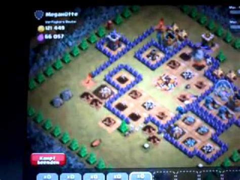 Coc Angriff Mit Pekka Hexe Und Golem Youtube