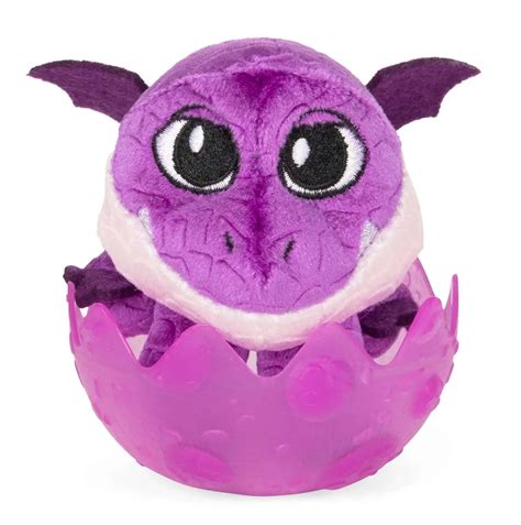 How To Train Your Dragon Burple 3 Egg Plush Purple Egg Spin Master Toys