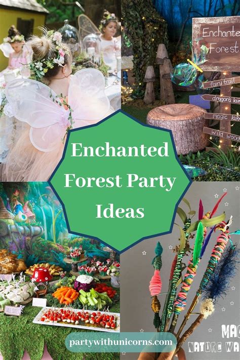 42 Best Enchanted Forest Party Ideas Party With Unicorns