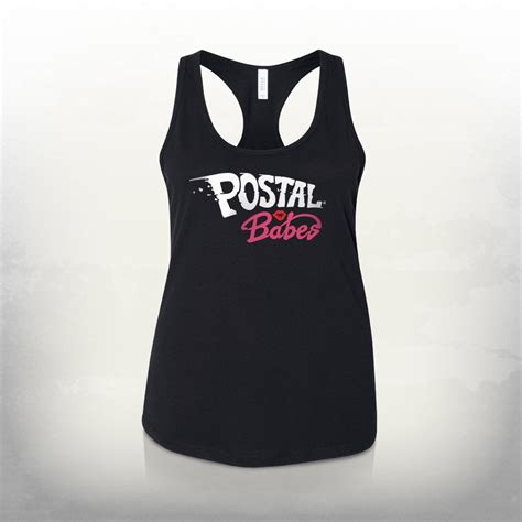POSTAL Babe Racerback Tank Top Running With Scissors