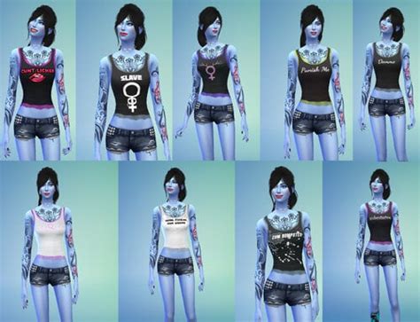 Sheer Lesbian Kinky Slutty Tank Tops Accessories Makeup Loverslab