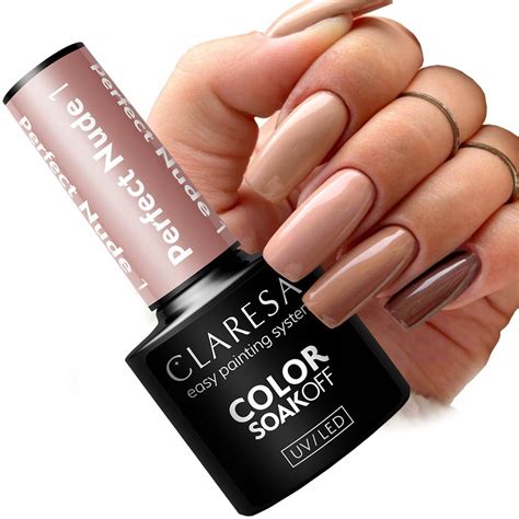 Claresa Perfect Nude Lakier Hybrydowy Hybryda Be Ml Sklep Empik