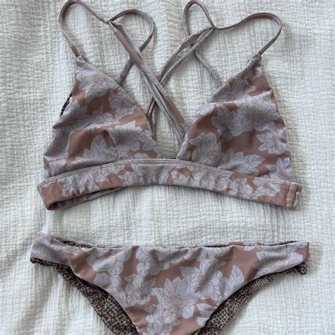 Acacia Swimwear Set Print Naked Magnolia Large Depop