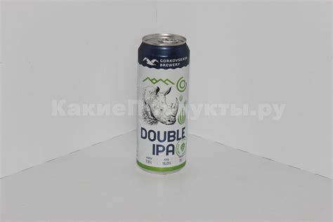 Double IPA Gorkovskaya Brewery - обзор пива и отзыв - КакиеПродукты