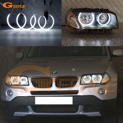 For Bmw E83 X3 Facelift 2007 2008 2009 2010 Halogen Headlight Excellent Quality Ccfl Angel Eyes