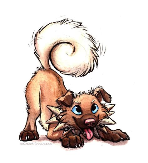 Rockruff By Kenket On Deviantart
