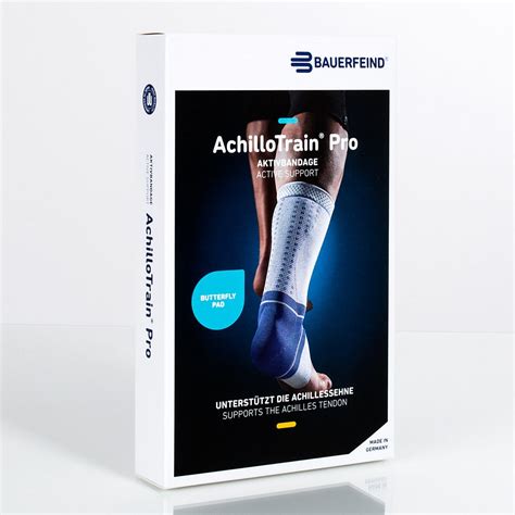 Ортез для ахилла BAUERFEIND AchilloTrain Pro серый - купить в интернет ...