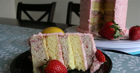 Naked Cupcakes Strawberry Lemon Cake