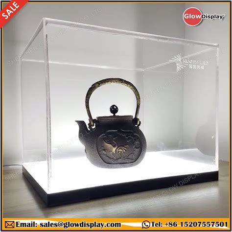 Glowdisplay Led Lighted Display Case For Hot Toys Sideshow Enterbay 1 6 Scale 12 Figure Statue