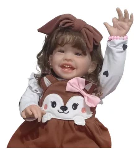 Bebê Reborn Menina Grande Pesada Realista Boneca Doll 55 Cm Frete grátis