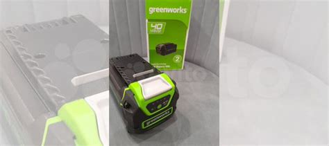 Новый АКБ Greenworks, 40V, 4 Ач Арт. 2927007 купить в Нижнем Новгороде ...
