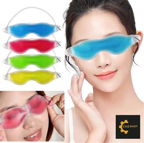 CAG Shop Relaxing Pad 1PC Gel Eye Mask Cold Warm Hot Ice Cool Soothing Tired Eyes Rest Relief