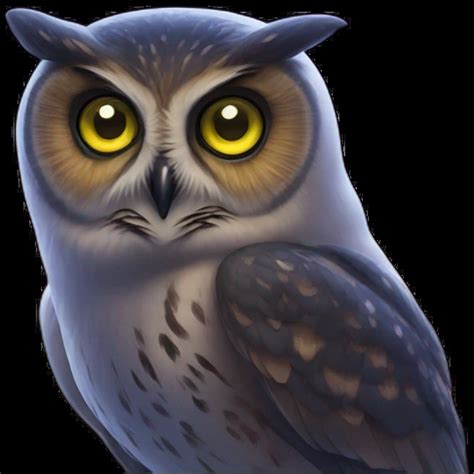 Owl night vision emoji | AI Emoji Generator