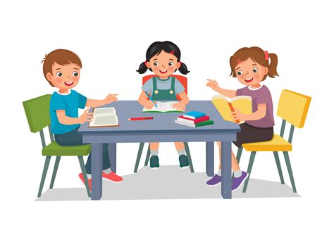 Group Of Kids Sitting Clipart