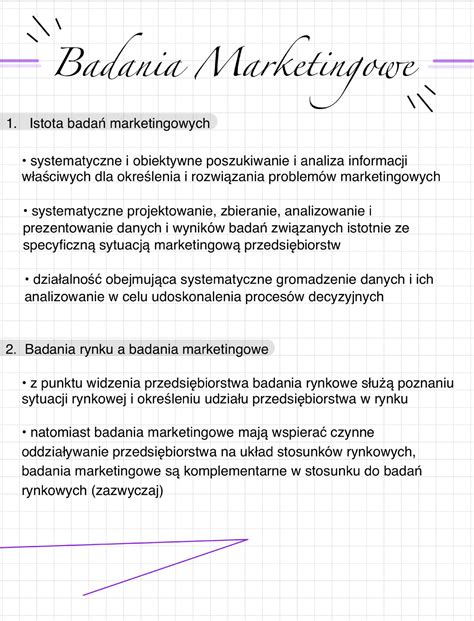 Jpg2pdf Badania marketingowe Metody Badań Rynku Studocu