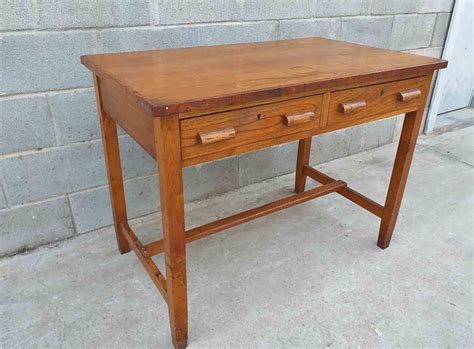 Escritorio Antiguo Estilo Art Decó 1920 Pequeño Escritorio Antiguo