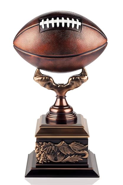 Premium Ai Image American Football Trophy Champion Trophy Sports