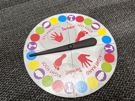 Twister Game Spinner Pin By Innovation Pointe Makerspace Download