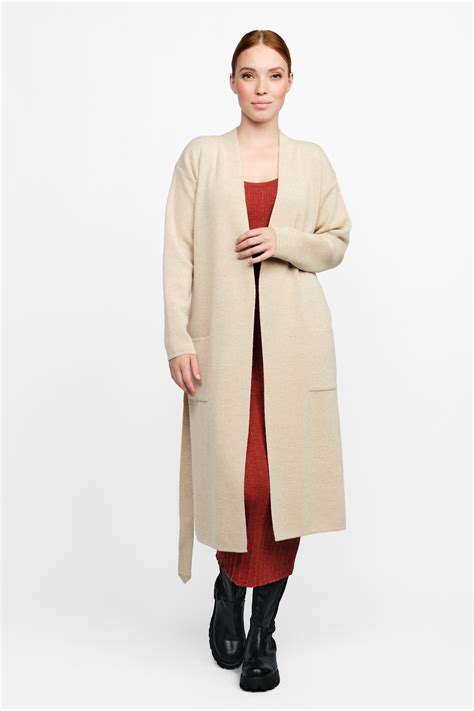 Forward lång kofta, beige - Alpa®