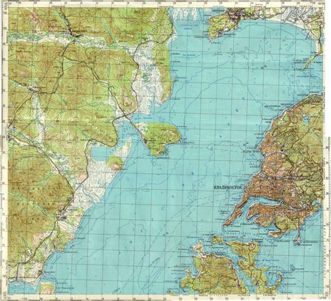 Карта ПРИМОРСКИЙ, Приморский край область, Хасанский район