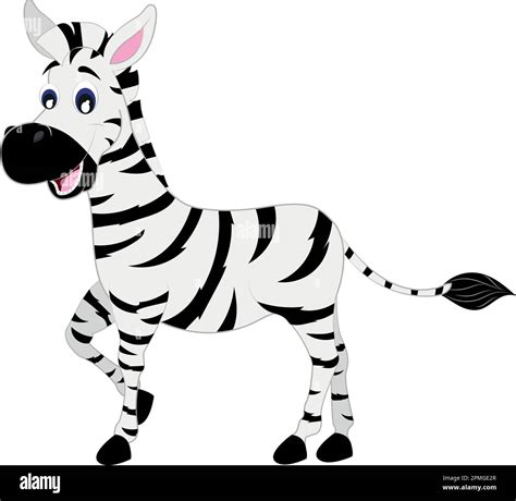 Cartoon Vector Zebra Stock Vector Image And Art Alamy