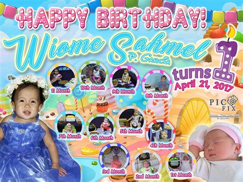 Candy Land Tarpaulin Design Birthday Tarpaulin Design Tarpaulin