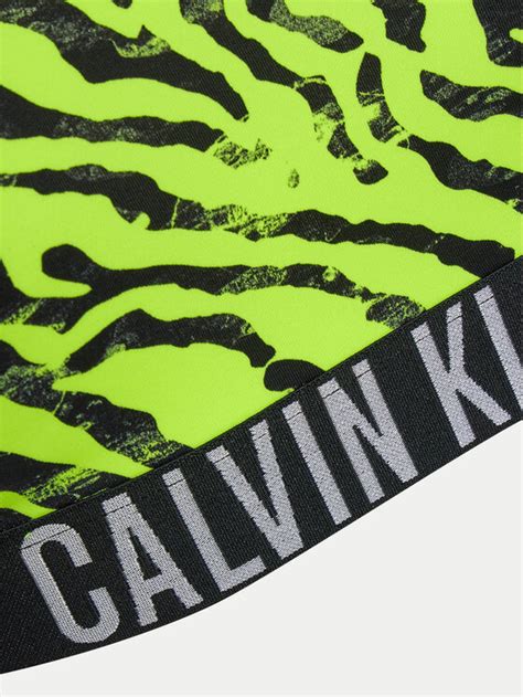 Calvin Klein Swimwear G Ra Od Bikini Kw Kw Zielony Modivo Pl