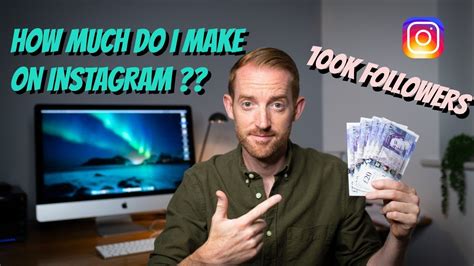 HOW MUCH I EARN on INSTAGRAM with 100k+ followers? - YouTube