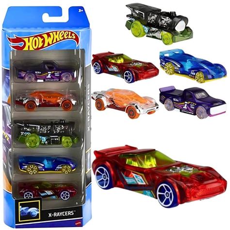 HOT WHEELS PACK ZESTAW AUTEK SAMOCHODÓW POJAZDY NA PREZENT HTV