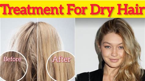 Treatment For Dry Hair At Home Youtube