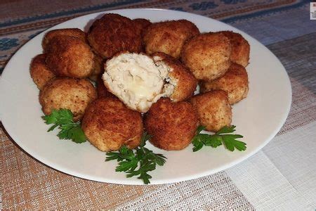Куриные шарики с сыром моцарелла - пошаговый рецепт с фото