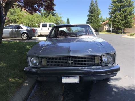 1975 Silver Chevy Nova Ln 350 V8 For Sale