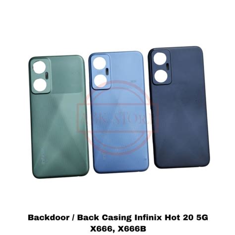 Jual Backdoor Backcover Back Casing For Infinix Hot G X Tutup Belakang Housing