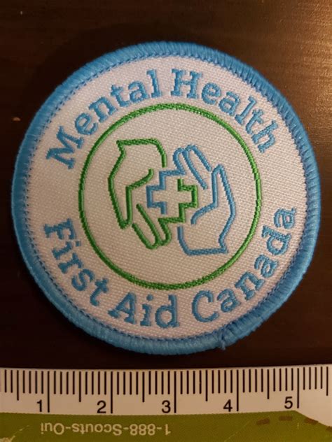 Mental Health First Aid Canada Custom Badges Baloos Badge Bin