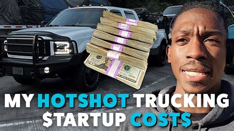 THE COST TO START A HOTSHOT TRUCKING BUSINESS AS AN OWNER OPERATOR IT