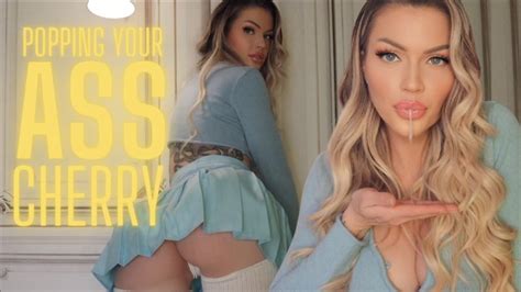 POPPING YOUR ASS CHERRY Goddesslavey Video Clips Sale