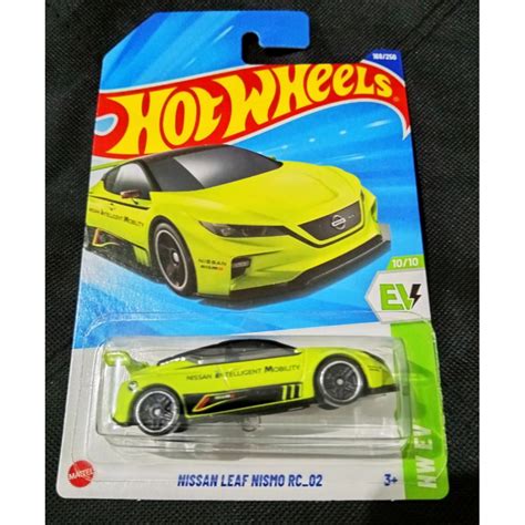 HOT WHEELS NISSAN 風火輪常規尋寶日產 LEAF NISMO RC 02 蝦皮購物