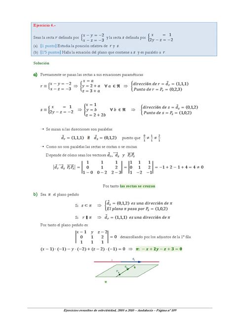 Ejercicios Resueltos De Selectividad En Andalucía Matemáticas Ii By Julián Moreno Issuu